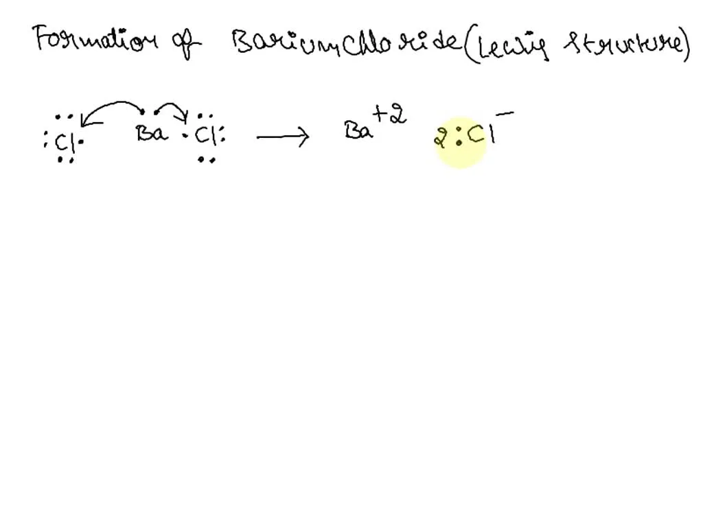 How To Draw The Lewis Dot Structure For Bao Barium Ox