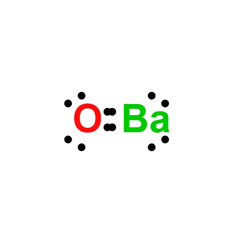 How To Draw The Lewis Dot Structure For Bao Barium Ox