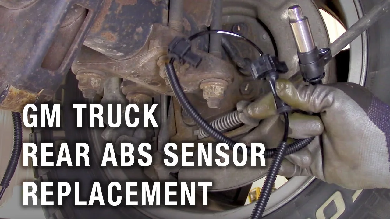 How To Replace Abs Sensor Chevy Silverado