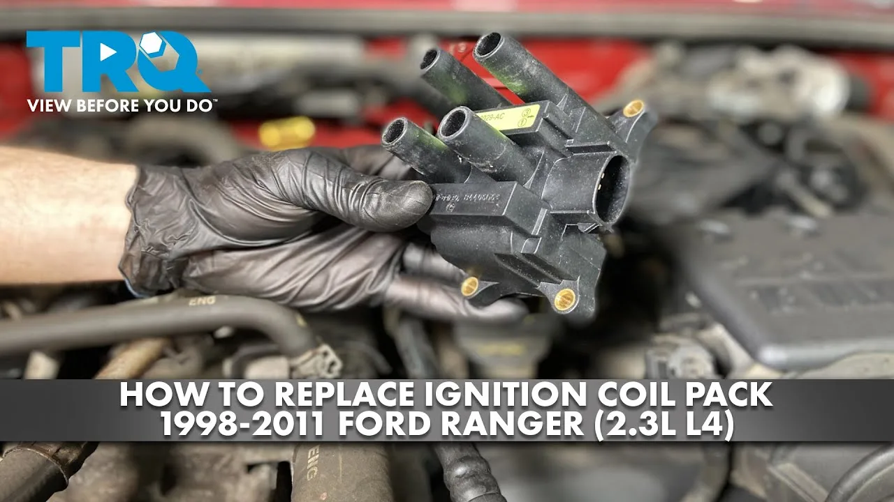 How To Replace Ignition Coil Pack 1998 2011 Ford Ranger 23L L4 1A Auto