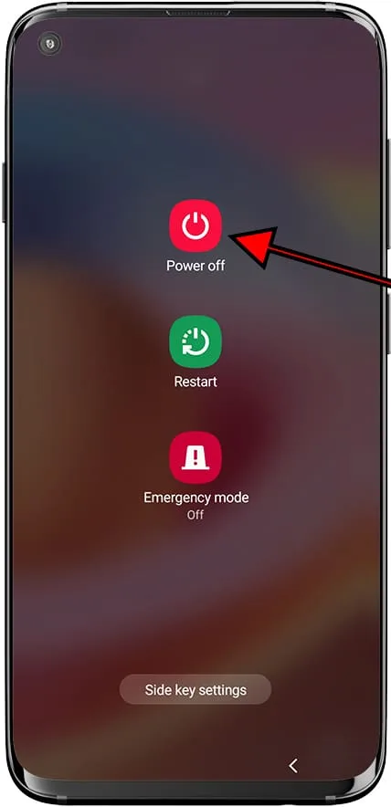 How To Turn Off A Samsung Galaxy S25 Ultra From The Settings