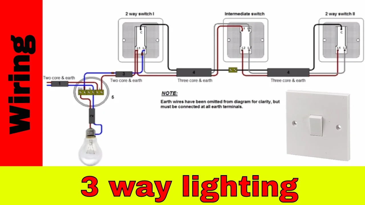 How To Wire 3 Way Switch Circuit