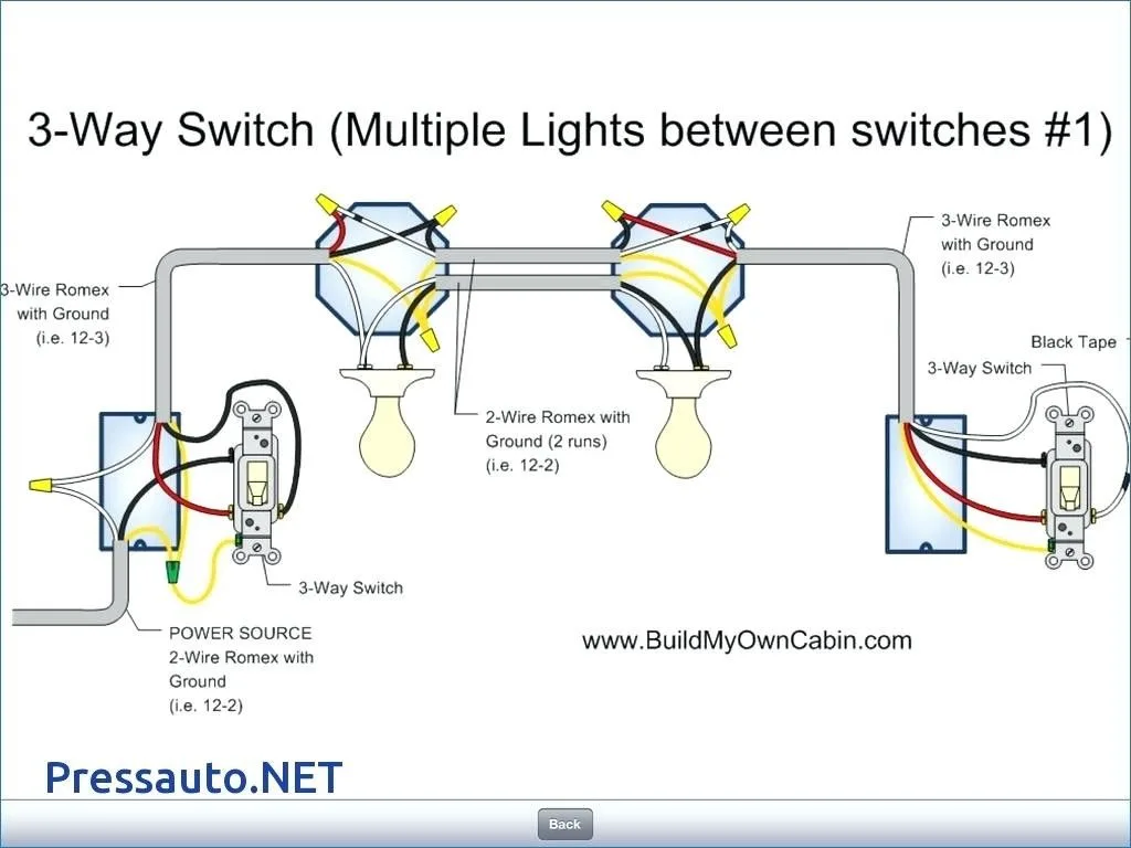 How To Wire 3 Way Switches To Multiple Lights