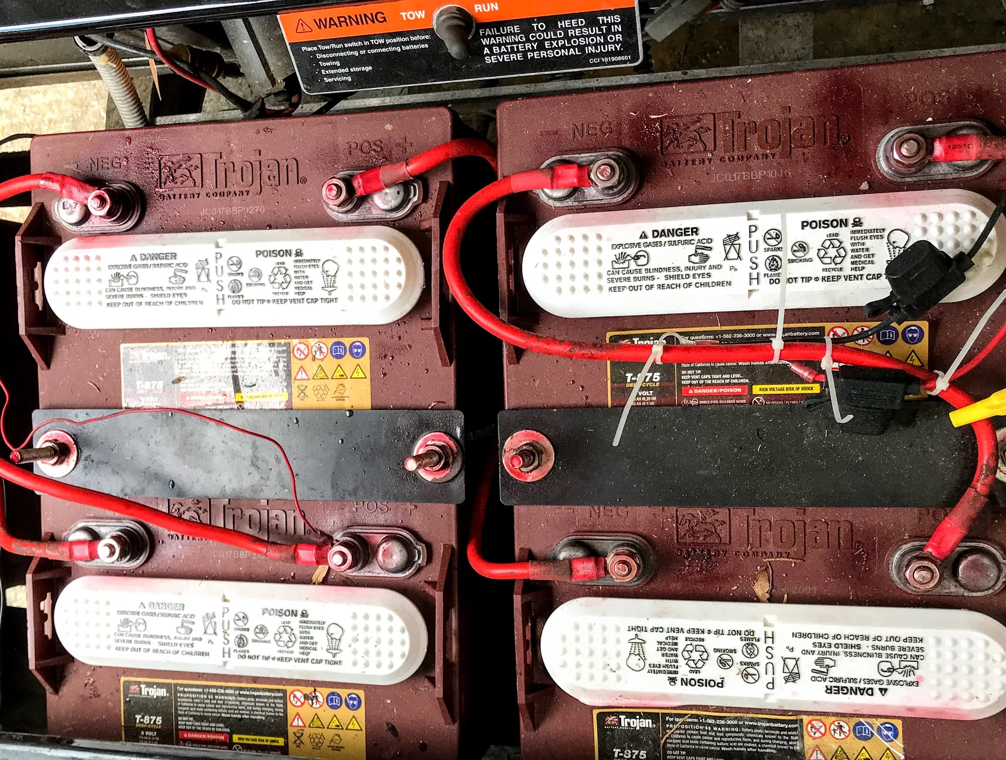 How To Wire 48V Golf Cart Batteries