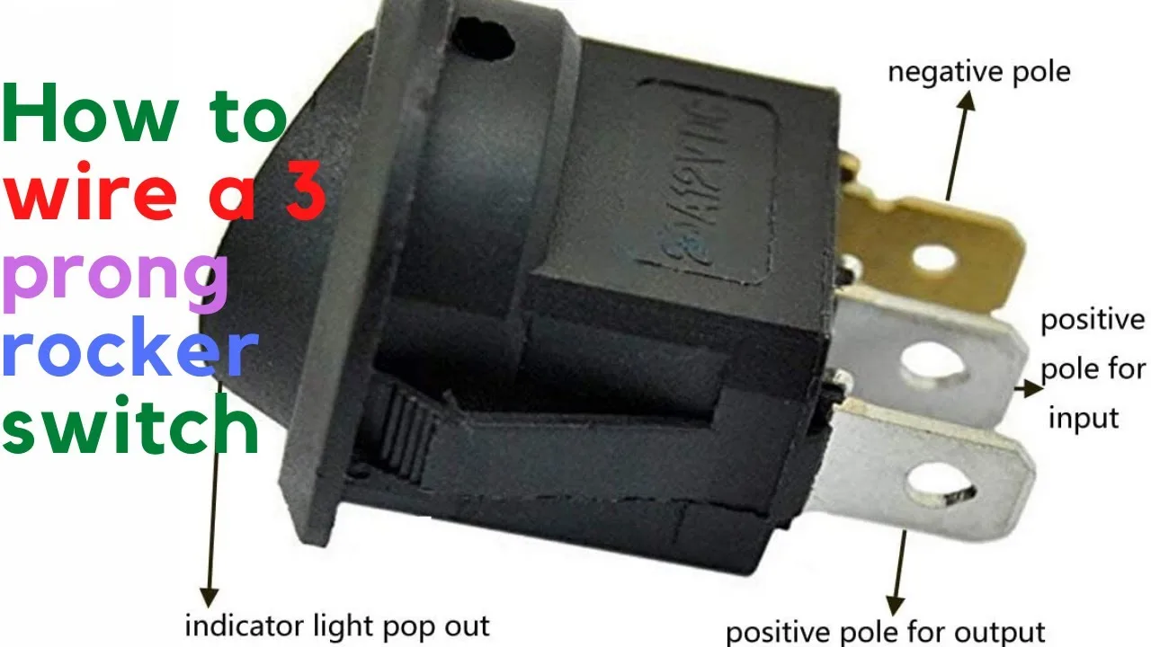 How To Wire A 12V Lighted Toggle Switch