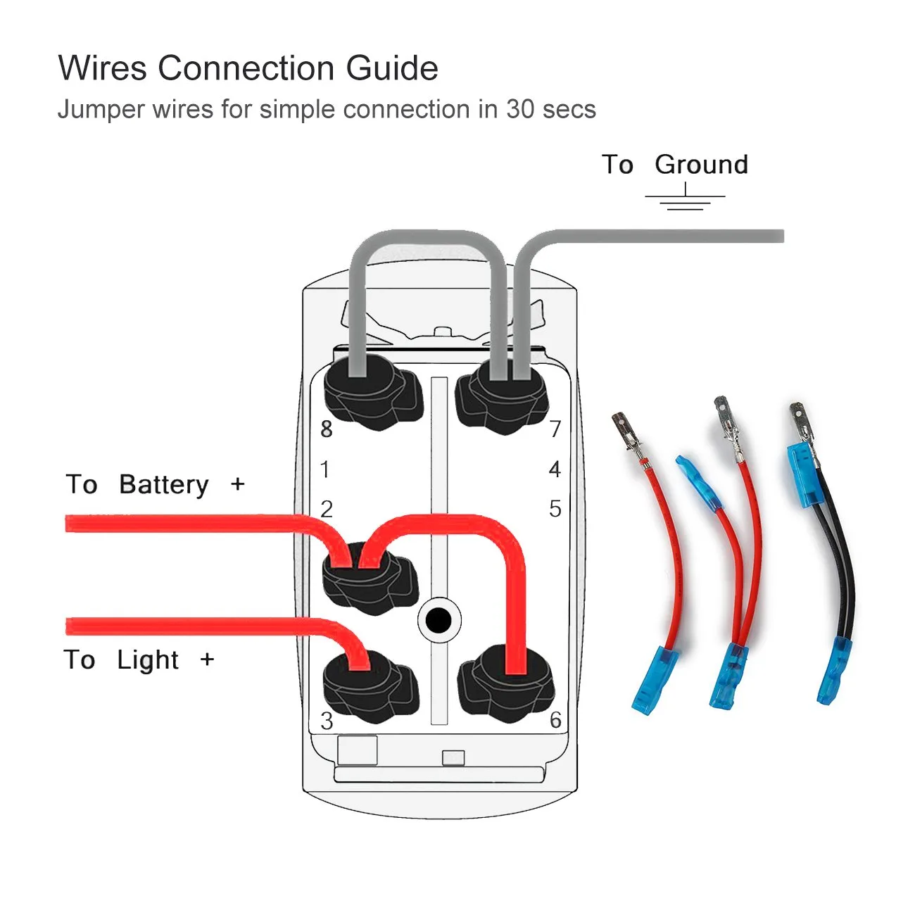 How To Wire A 12V Lighted Toggle Switch