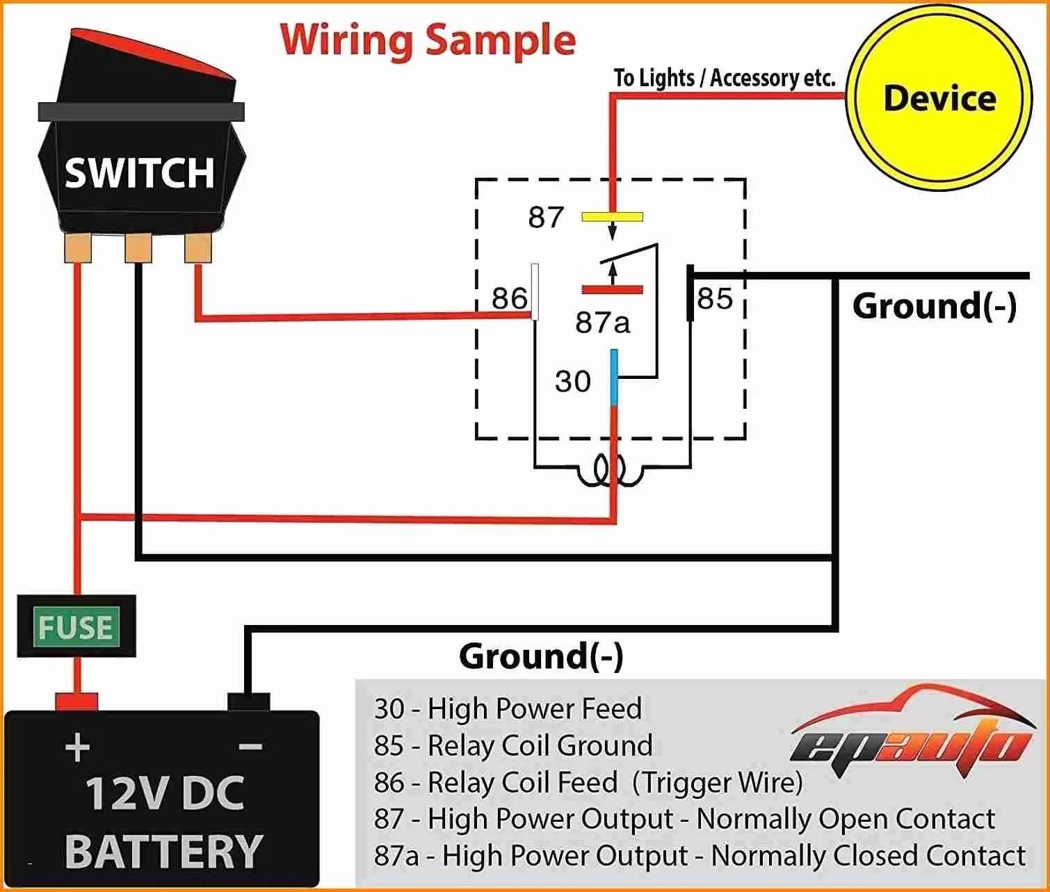 How To Wire A 12V Starter Relay