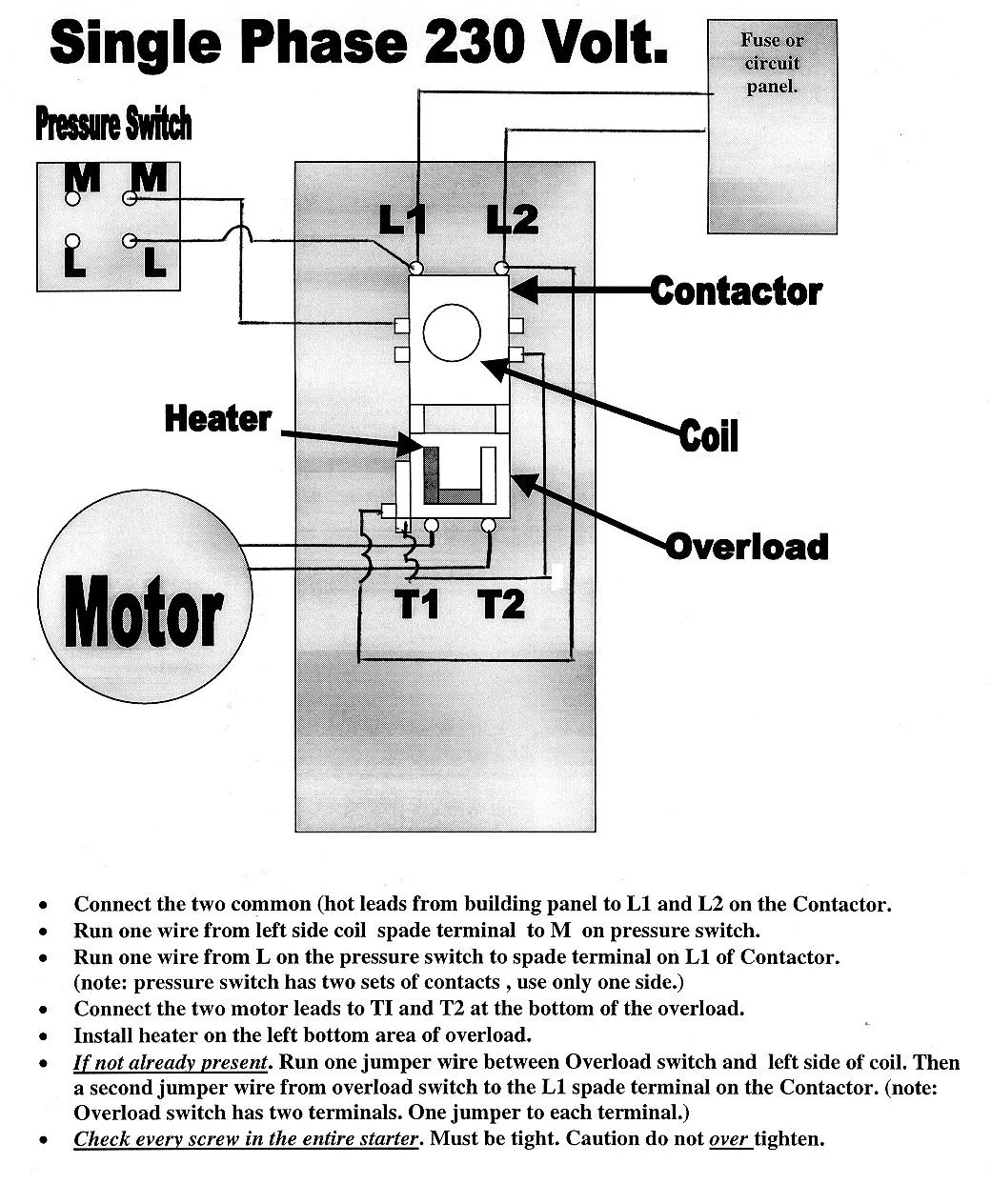 How To Wire A Air Compressor