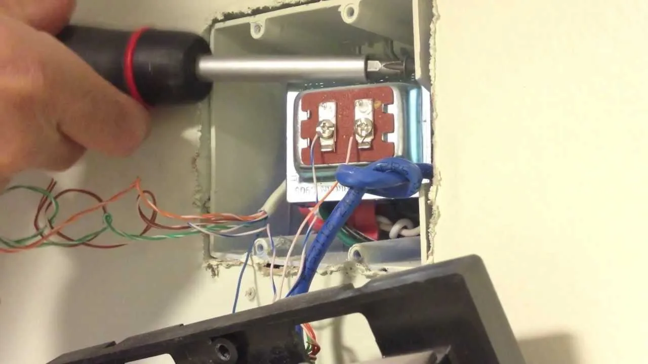 How To Wire A Doorbell Transformer And Chime