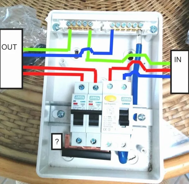 How To Wire A Garage Consumer Unit Diagram