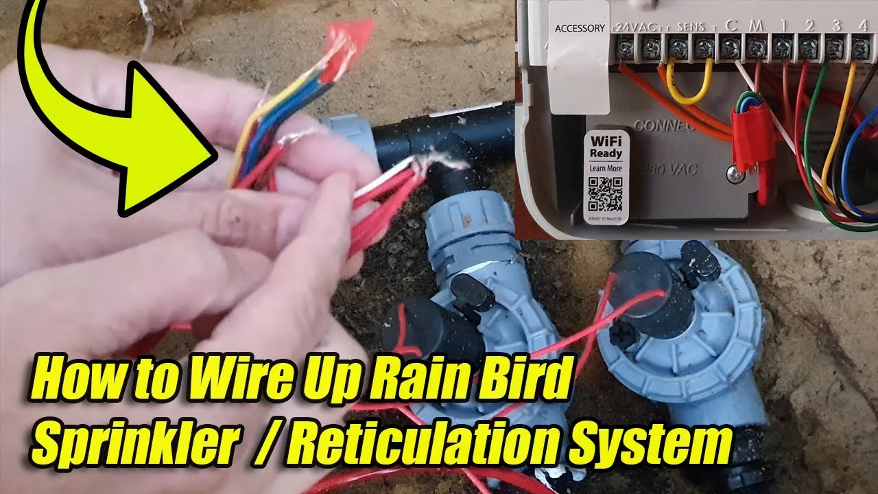 How To Wire A Rainbird Sprinkler System
