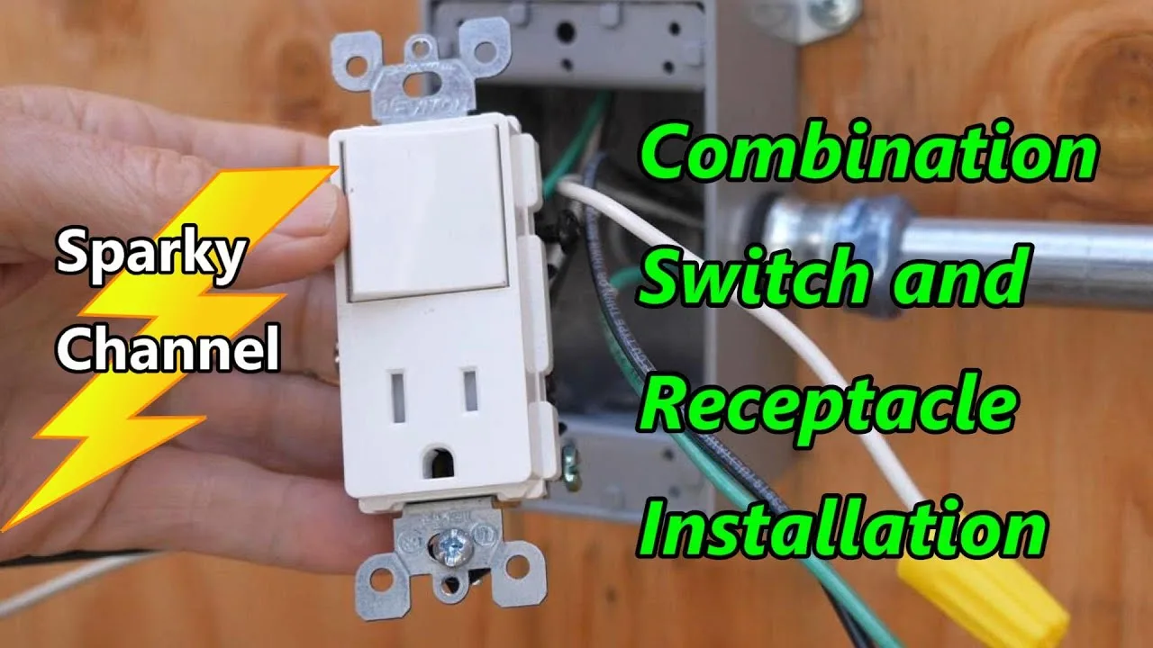 How To Wire A Switch Outlet Combo Combo Switch Outlet Wiring