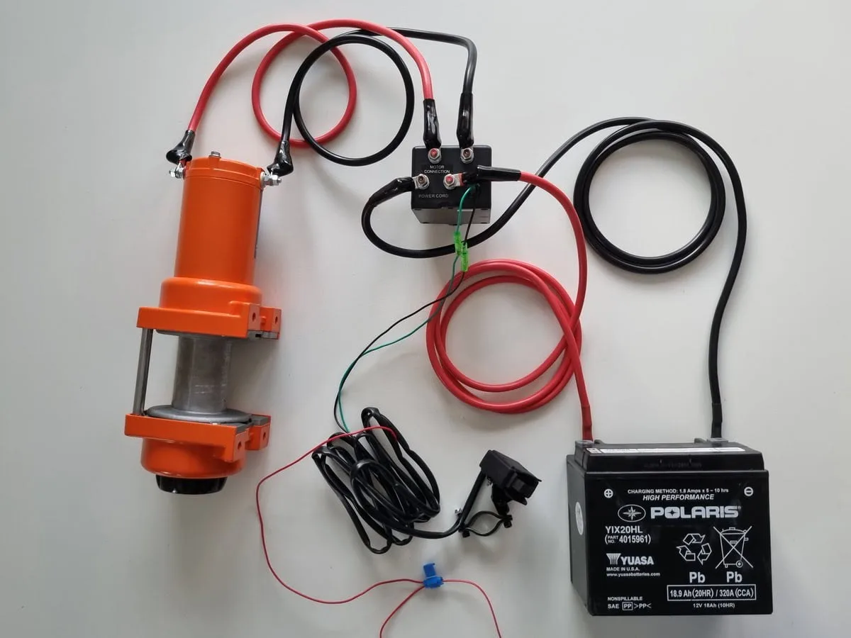 How To Wire An Atv Winch With Wiring Diagram