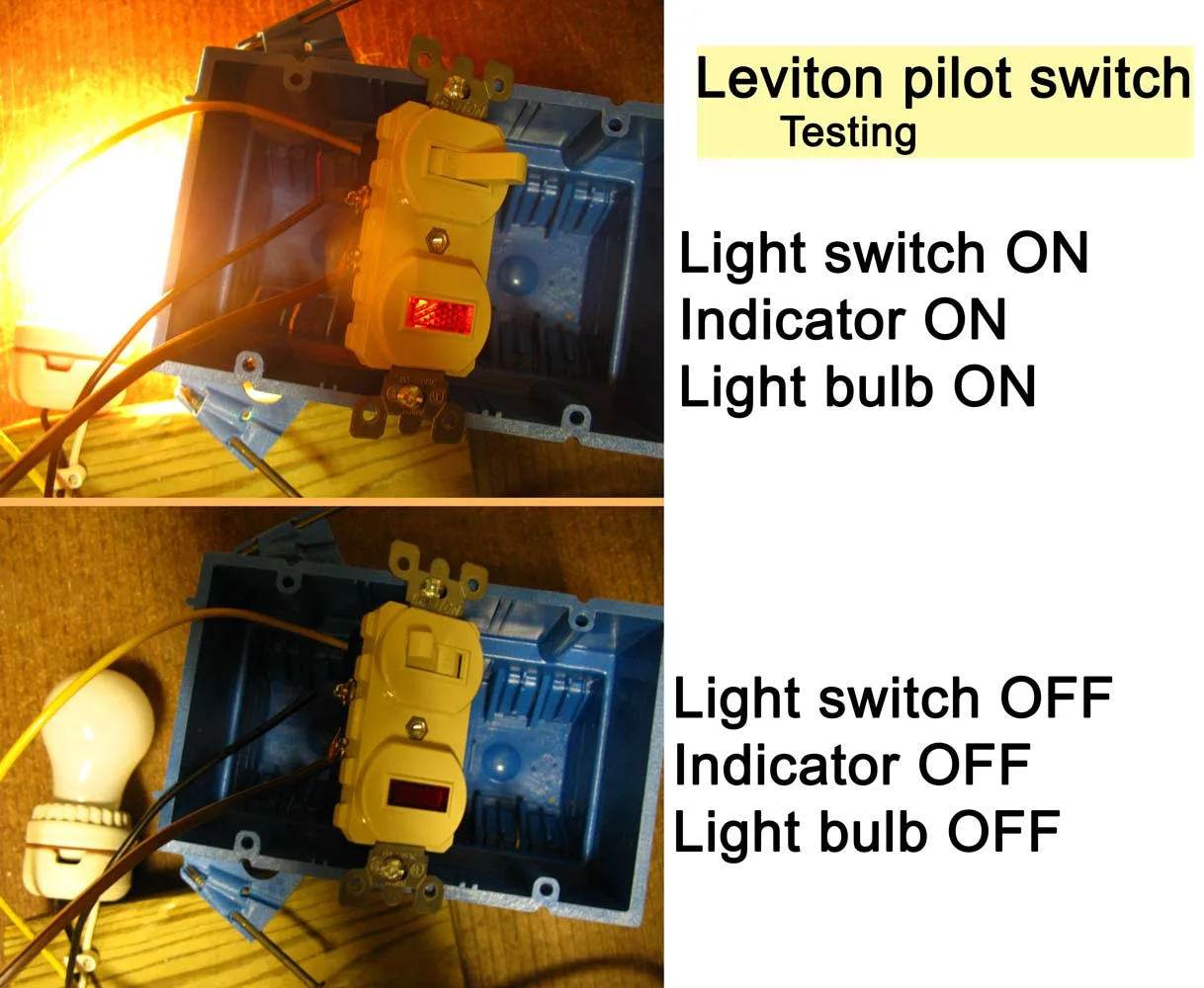 How To Wire Cooper 277 Pilot Light Switch Leviton 3 Way Dimmer Switch Wiring Diagram Wiring
