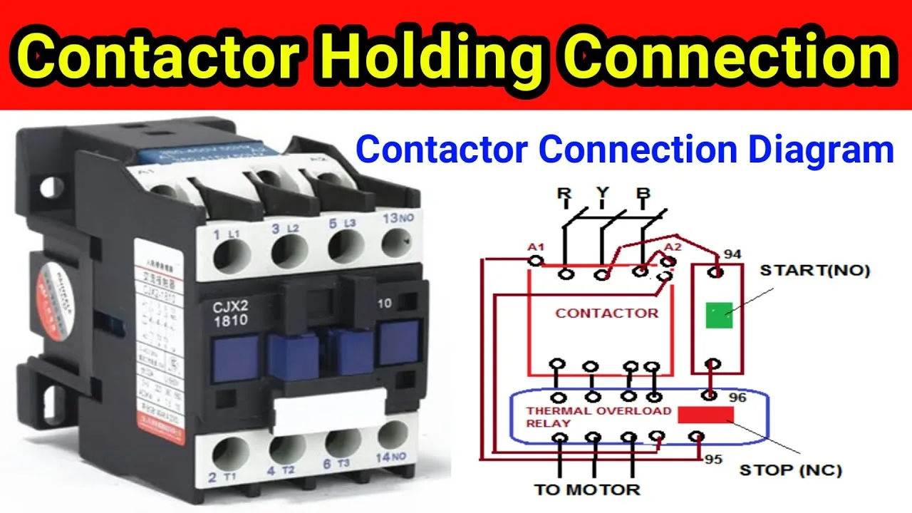 How To Wire Magnetic Contactor