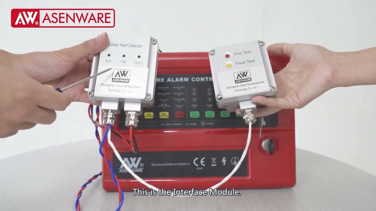 How To Wire The Linear Heat Cable To Conventional Fire Alarm System And Linear Heat Cable