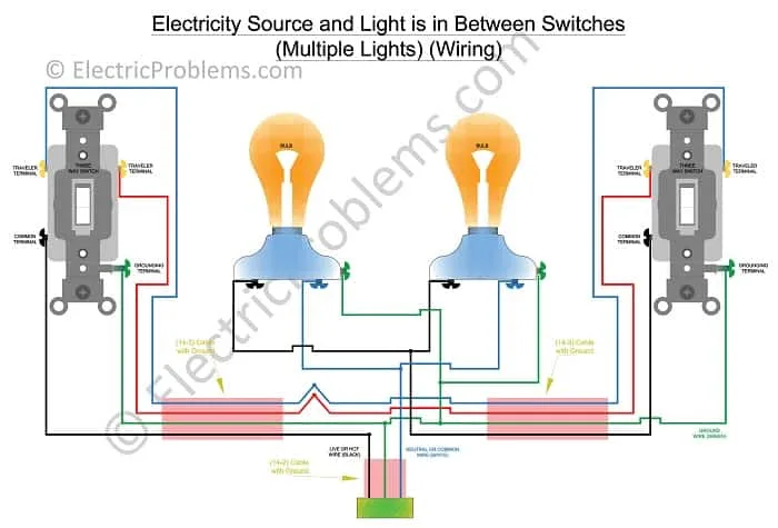 How To Wire Two 3 Way Switches One Light
