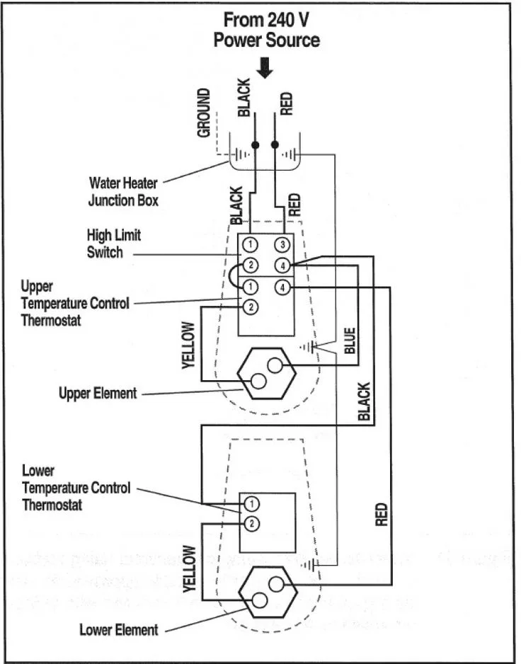 How To Wire Water Heater Thermostat