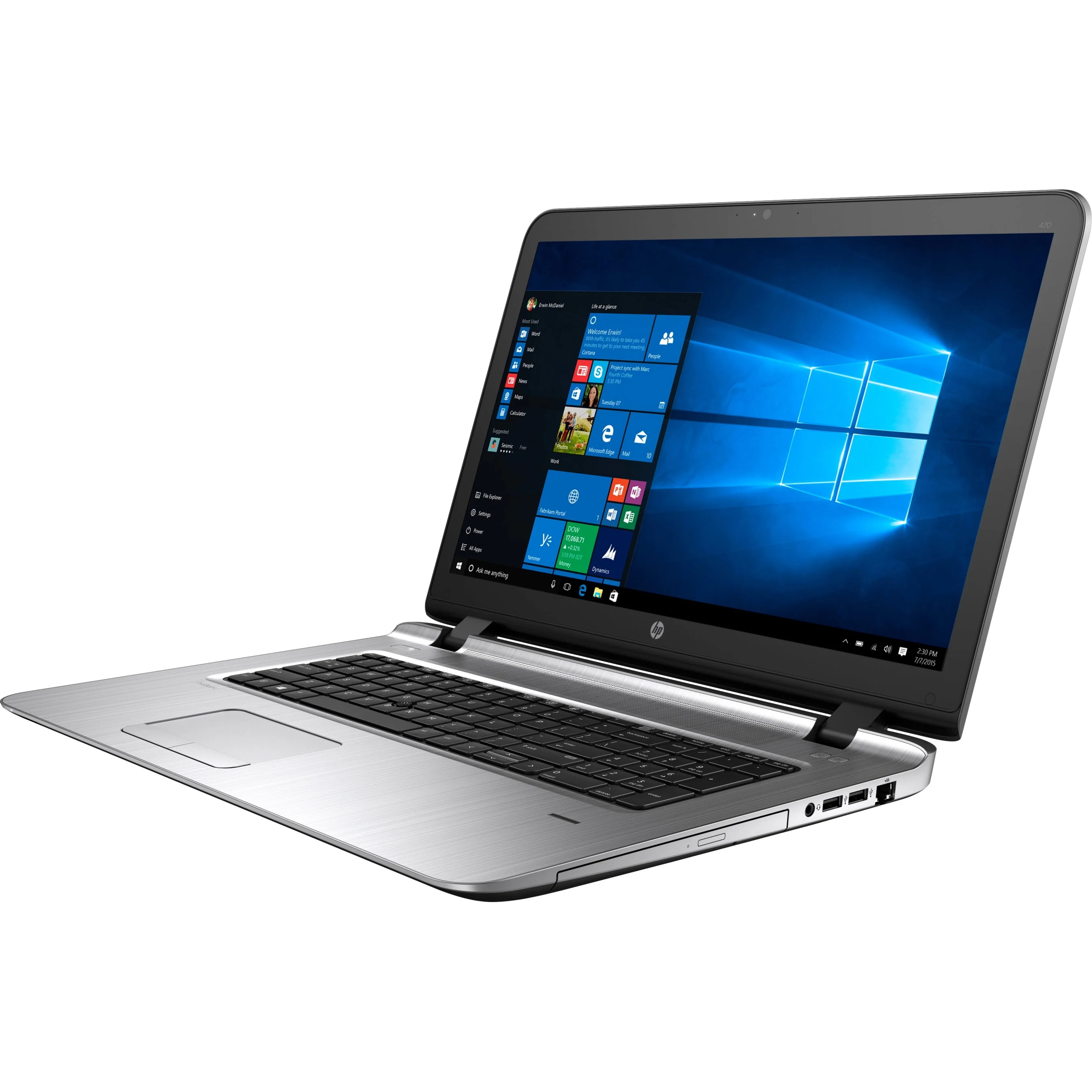 Hp Probook 17 3 Laptop Intel Core I5 I5 6200U 500Gb Hd Dvd Writer Windows 7 Professional