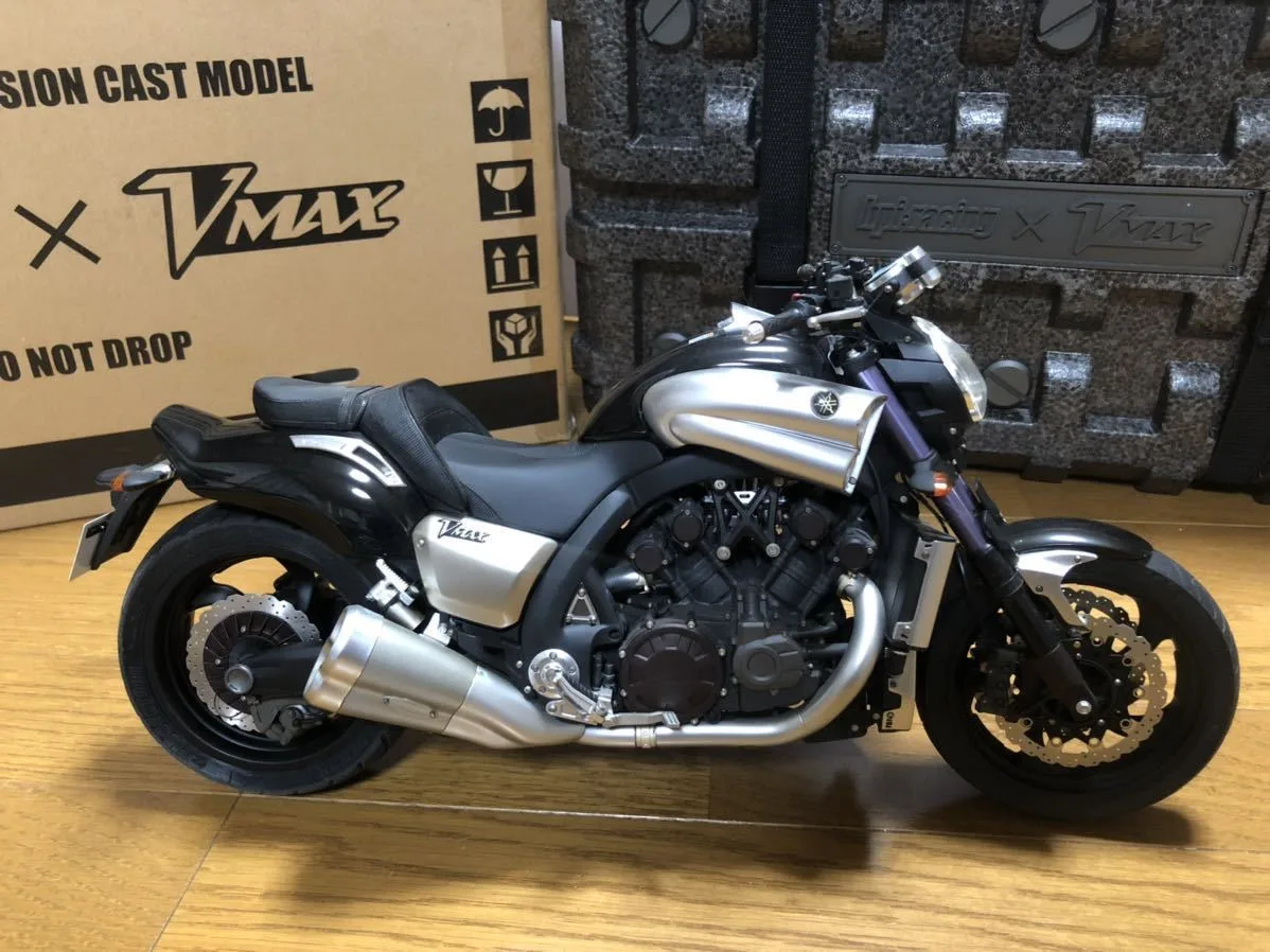 Hpi Racing YamahaヤマハVmax1700 1 6サイズ ボディーカラー黒 完成品モデル ブイマックス1700 オートバイ 売買されたオークション情報 Yahooの商品情報を
