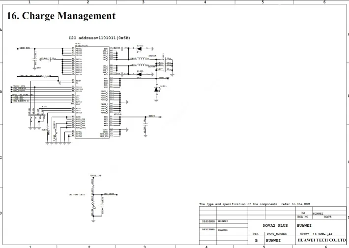 Huawei Nova 2 Plus Schematics