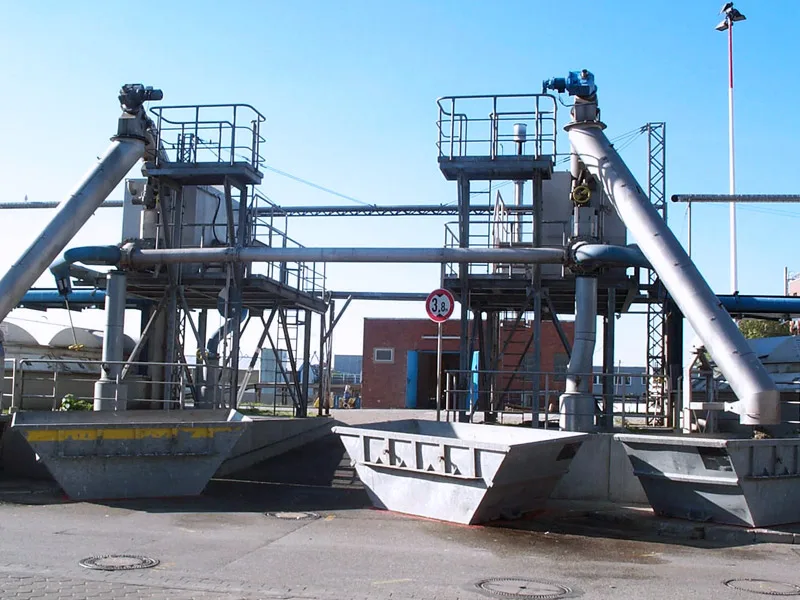 Huber Sludge Acceptance Plant Rotamat Ro3 1 Hydropress Huber Ab