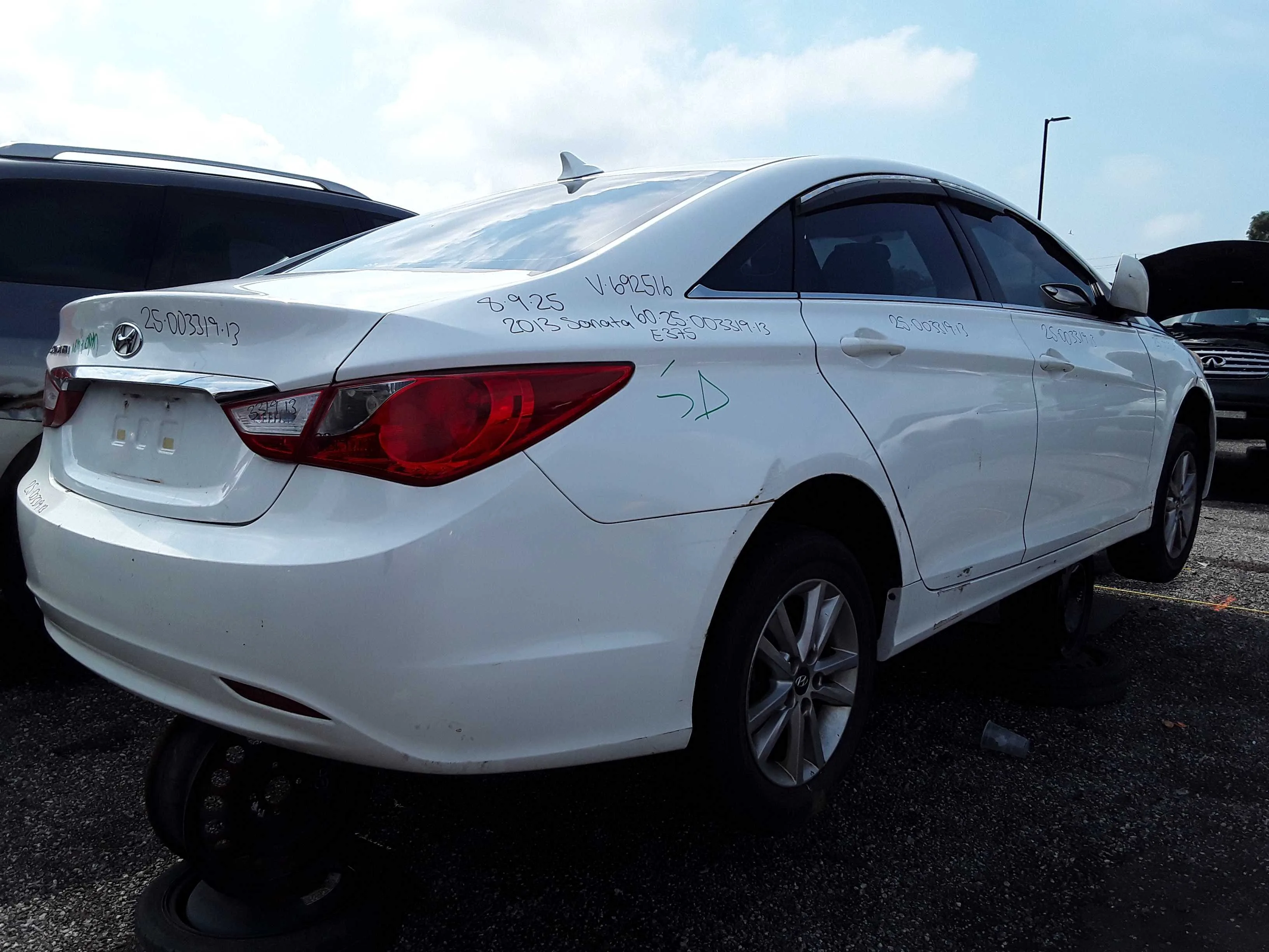 Hyundai Sonata 2013 Windsor Kenny U Pull