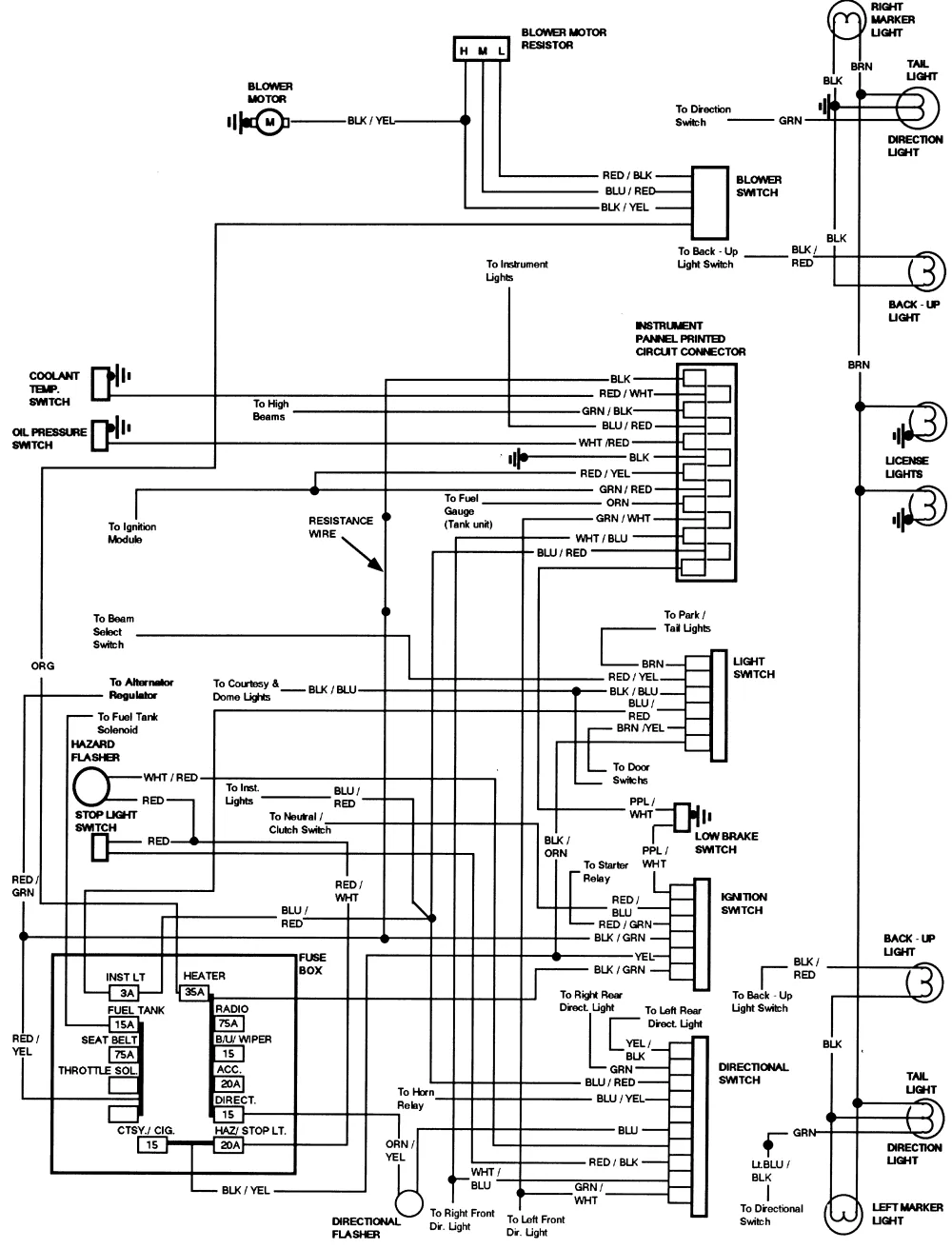 I Find The Wiring Diagram For The Interior Of A 1976 F100 4Wd Pickup