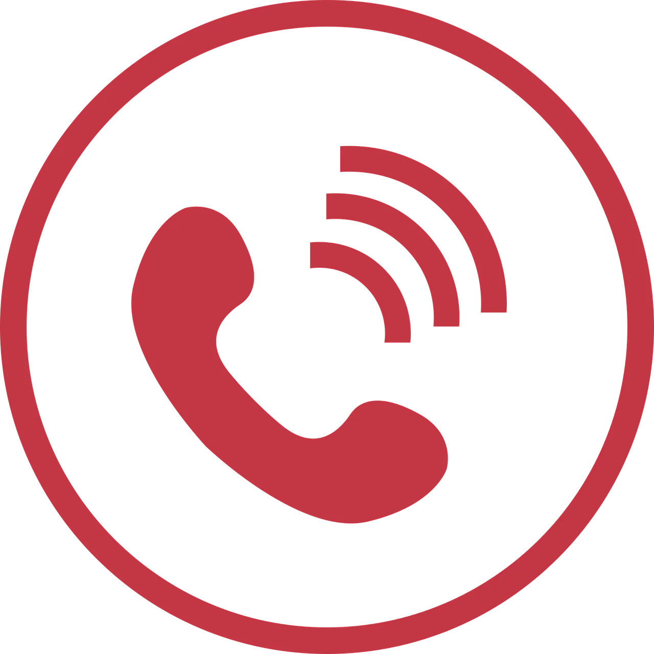 Icons Phone Round Free Vector Graphic On Pixabay