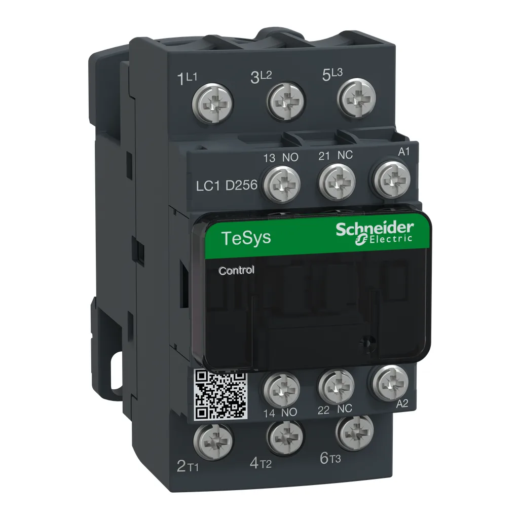 Iec Contactor Tesys Deca Nonreversing 25A 15Hp At 480Vac 3 Phase 3 Pole 3 No 100Vac 50
