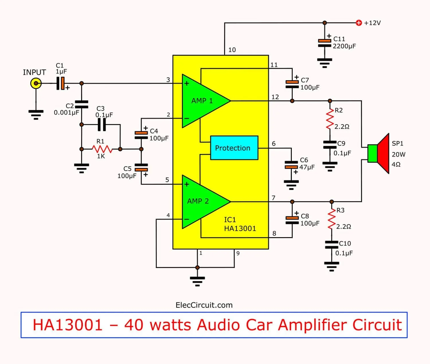 If Amplifier Schematic 2 Stage Amplifier Circuit Using Trans
