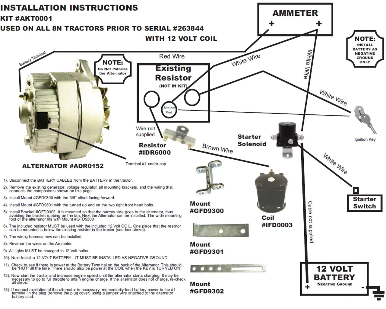 Ignition 6 Volt To 12 Volt Conversion Wiring Diagram Wiring