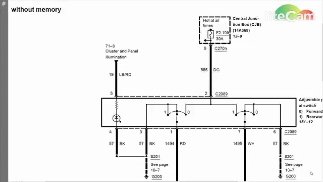 Ignition Switch Wiring Diagram 2004 Excursion