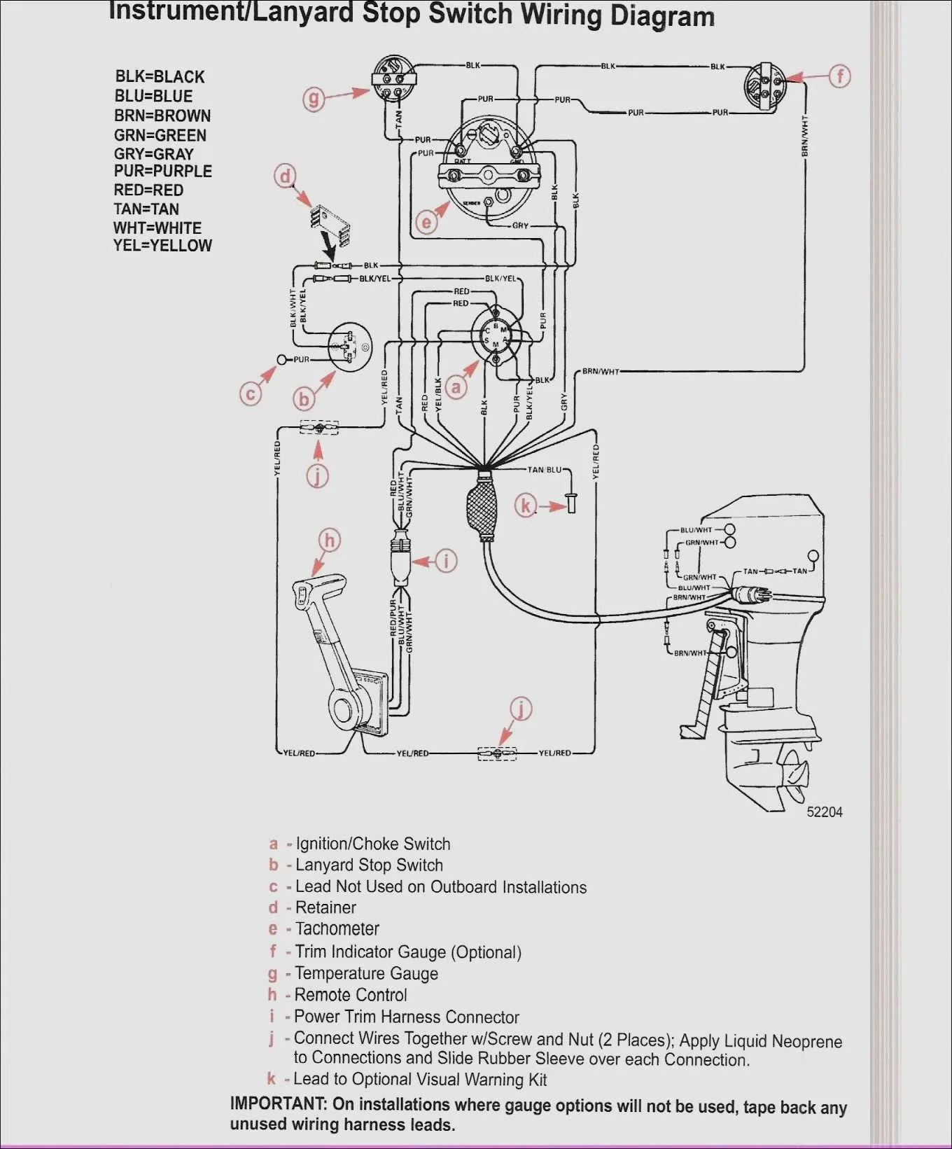 Ignition Switch Wiring Diagram For Boat