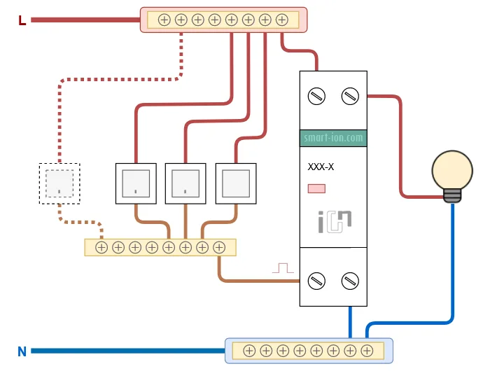 Impulse Relays To Control Lighting And Their Use Smart Ion