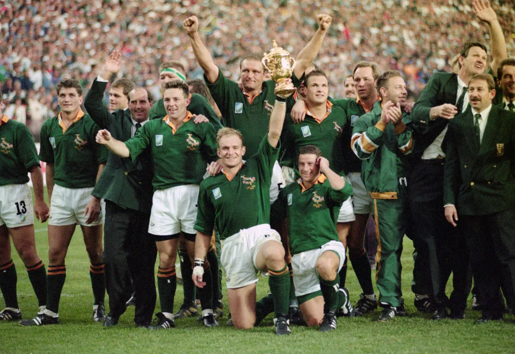 In Pictures Iconic 1995 World Cup Final Remembered