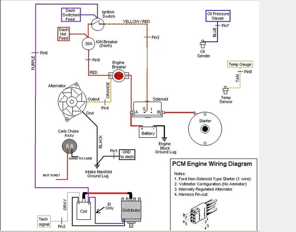 Inboard Boat Ignition Switch Wiring Diagram