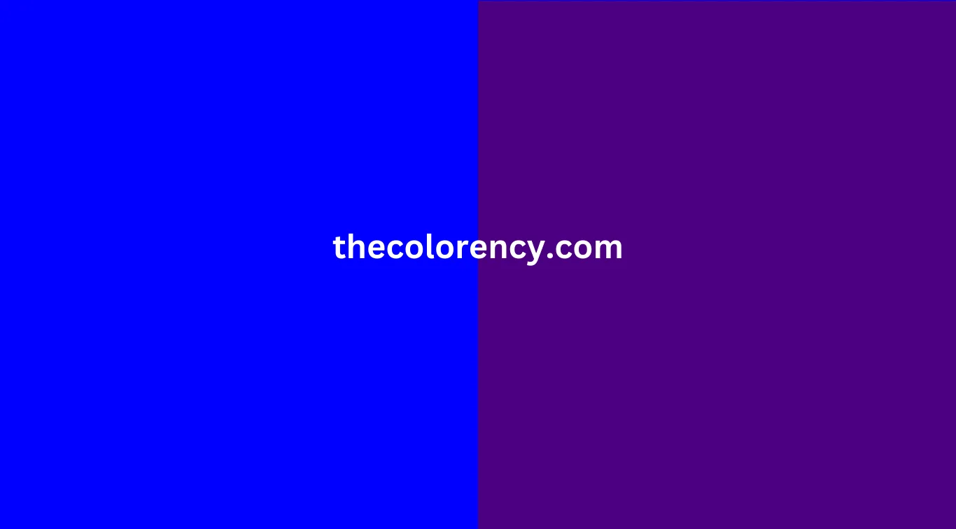 Indigo Blue Color Swatch