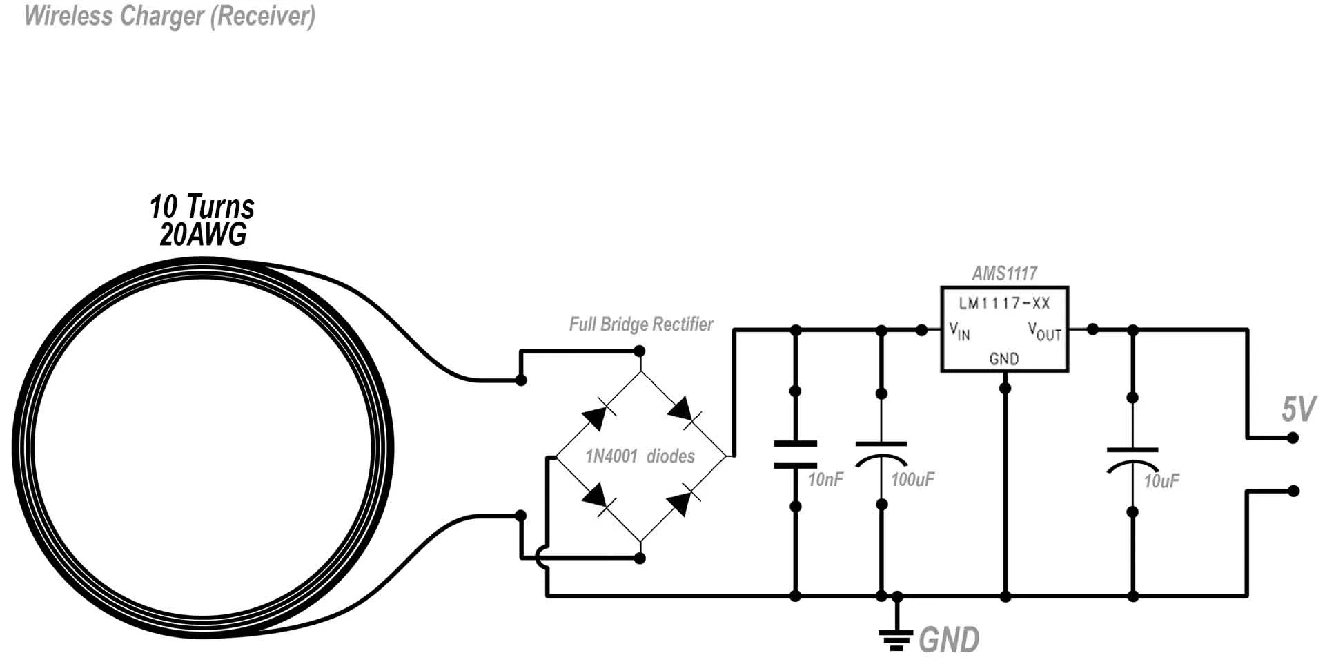 Inductive Charging Circuit Diagram