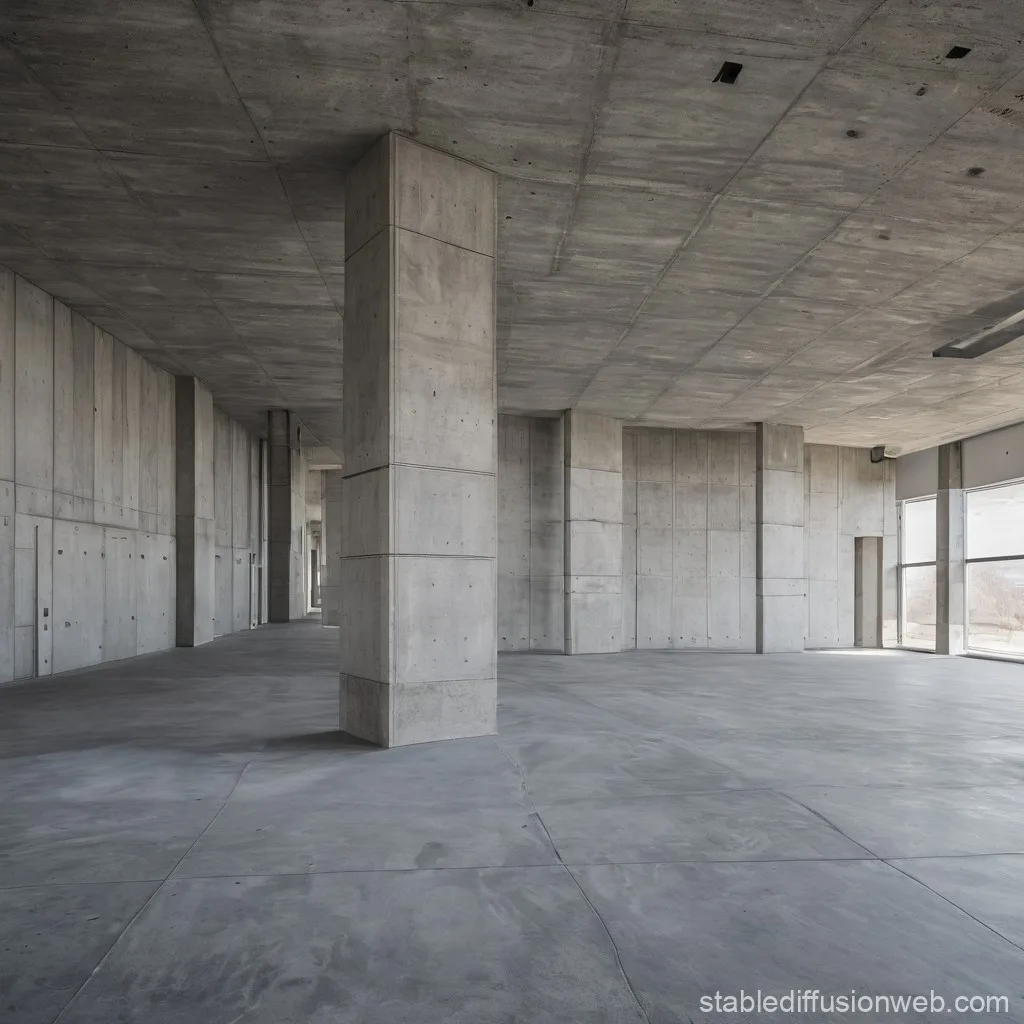 Industrial Concrete Texture Stable Diffusion Online