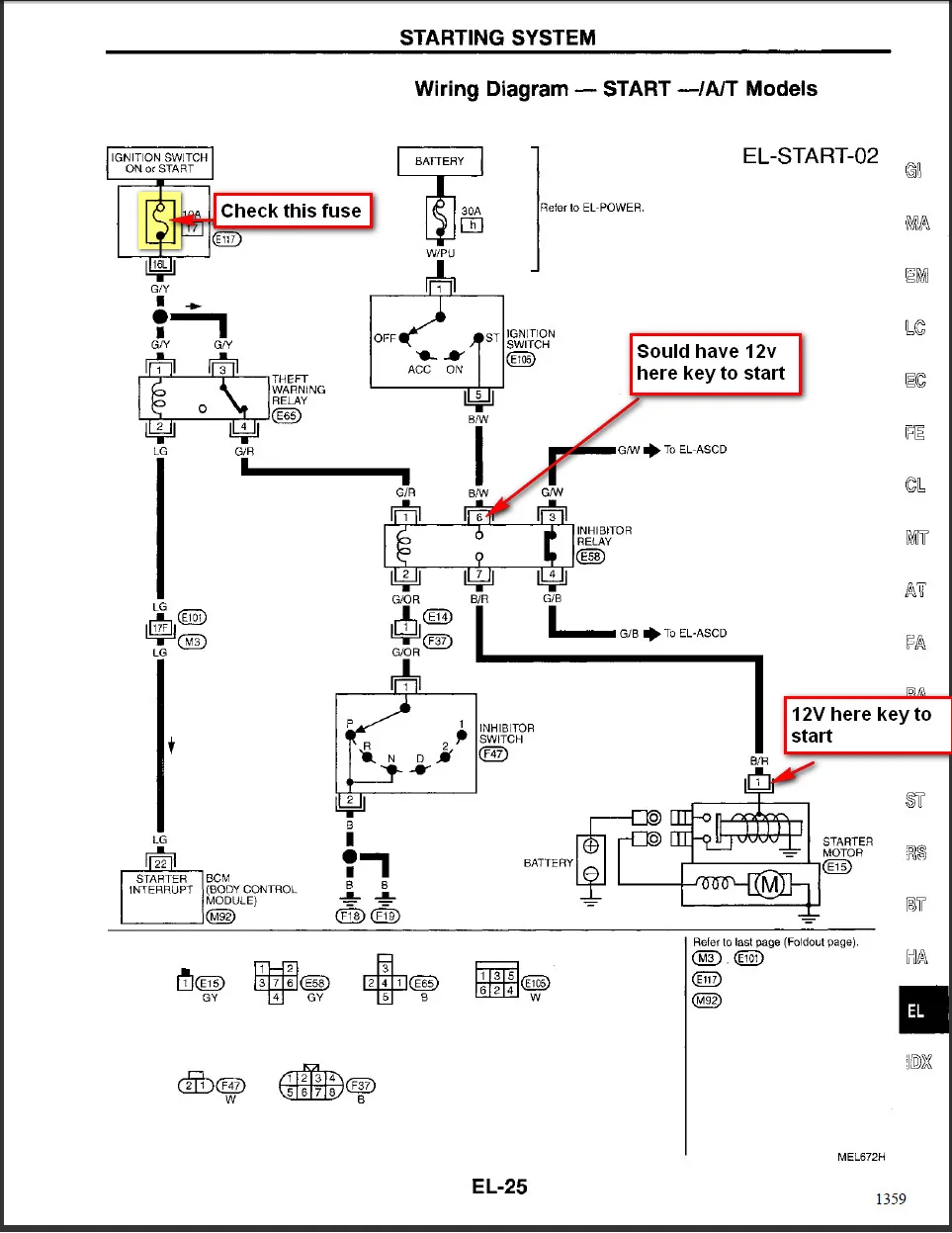 Infiniti Wiring Diagram Wiring Diagram