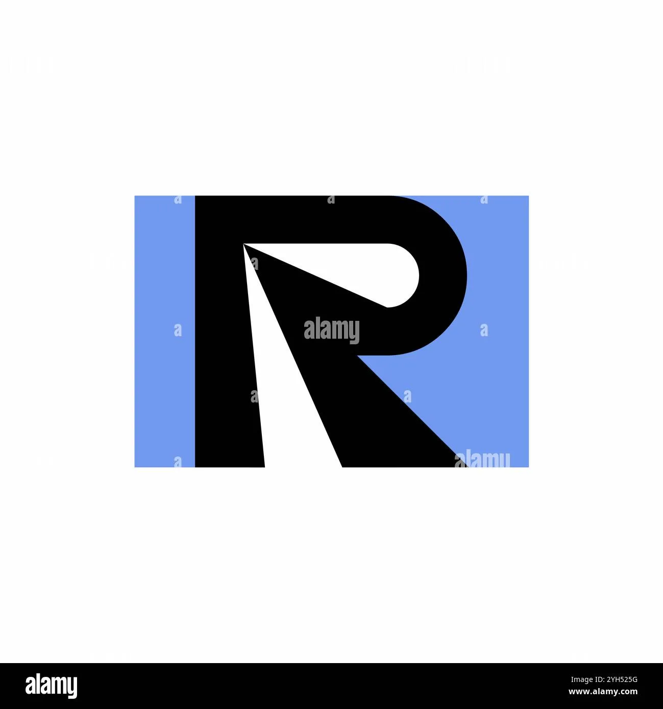 Initial Letter R Logo Design Stock Vector Image Art Alamy