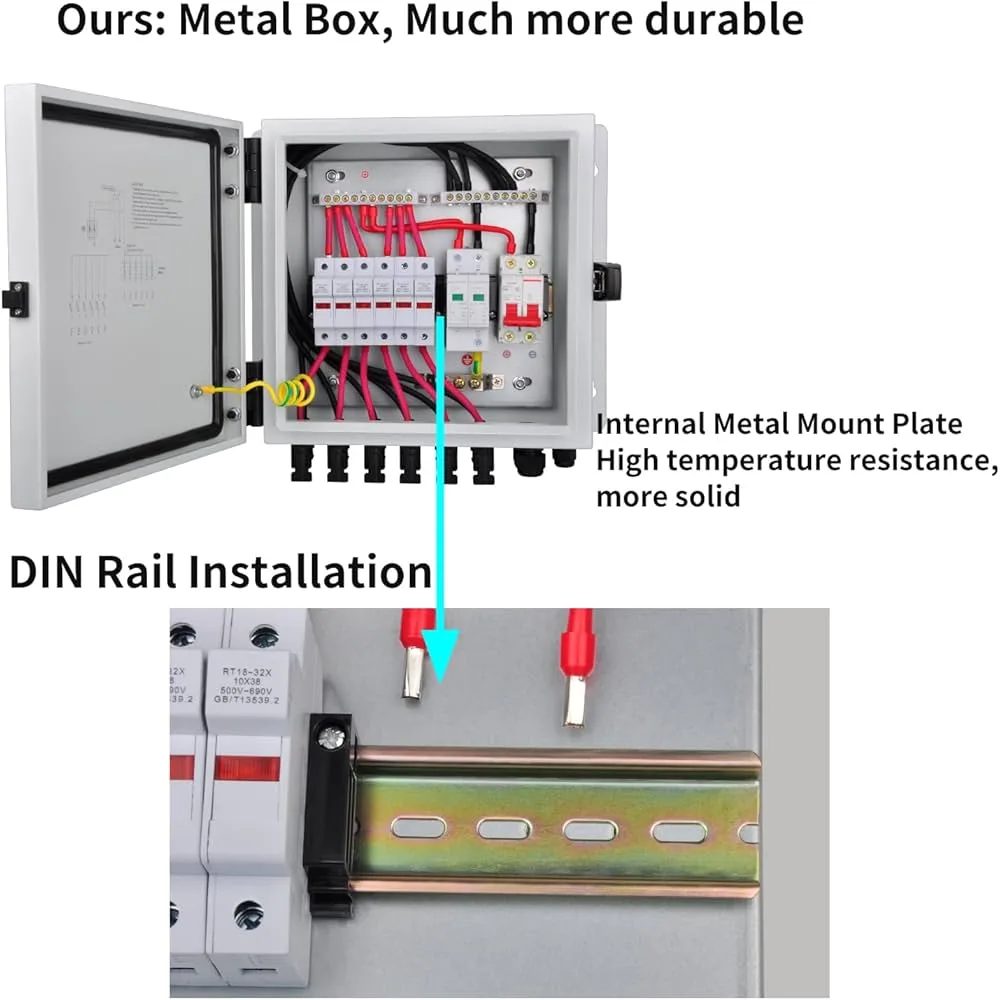 Installation Guide And Wiring Diagram Dc Solar Combiner Box 47 Off