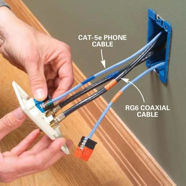 Installing Communication Wiring Diy Family Handyman