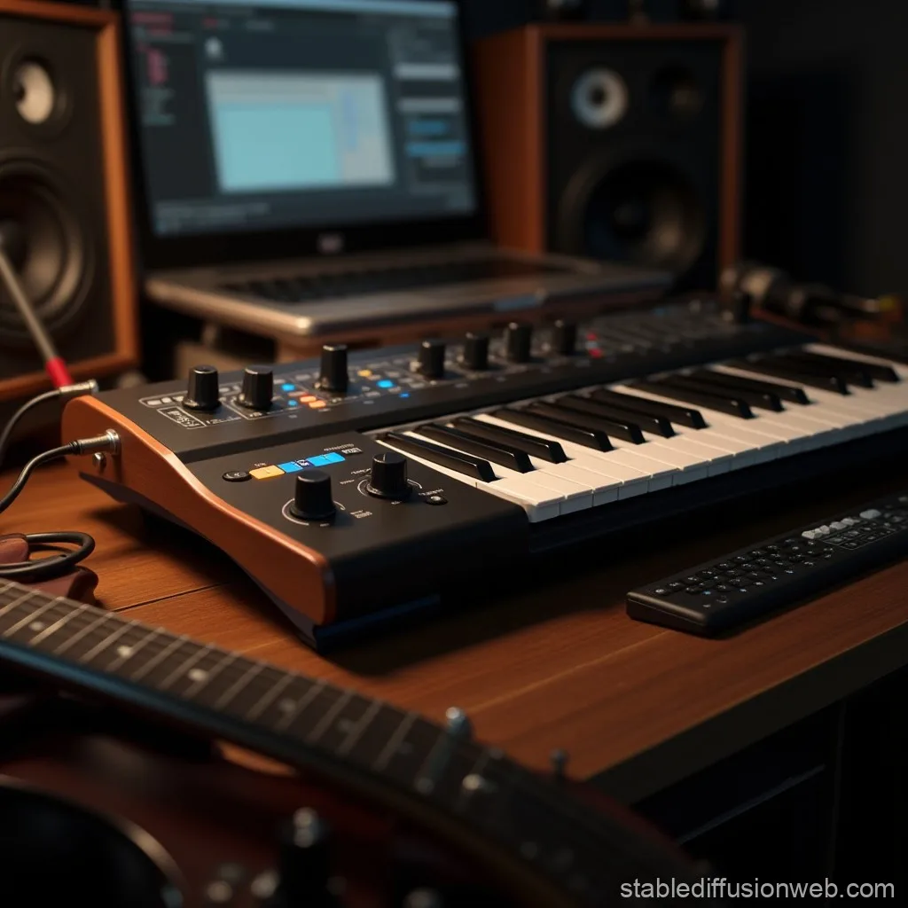 Instrumental Setup Prompts Stable Diffusion Online