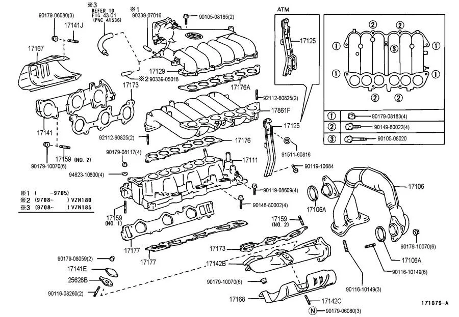 Intake 5Vz Fe Engine Diagram