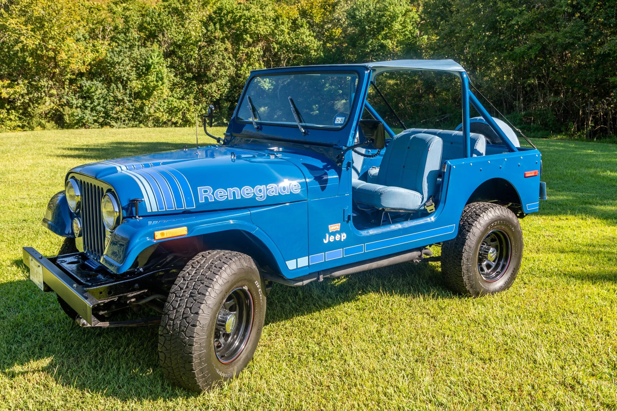 Interior Del Jeep Cj7 Renegado