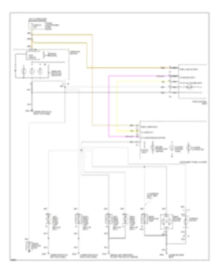 Interior Lights Cadillac Seville 1993 System Wiring Diagrams Wiring Diagrams For Cars