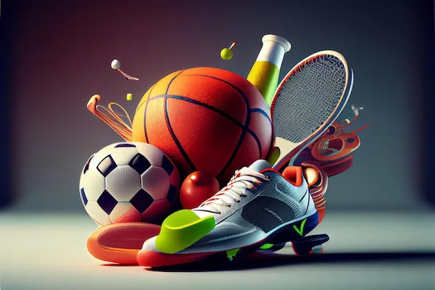 Internationaler Tag Des Sports 6 April Premium Foto