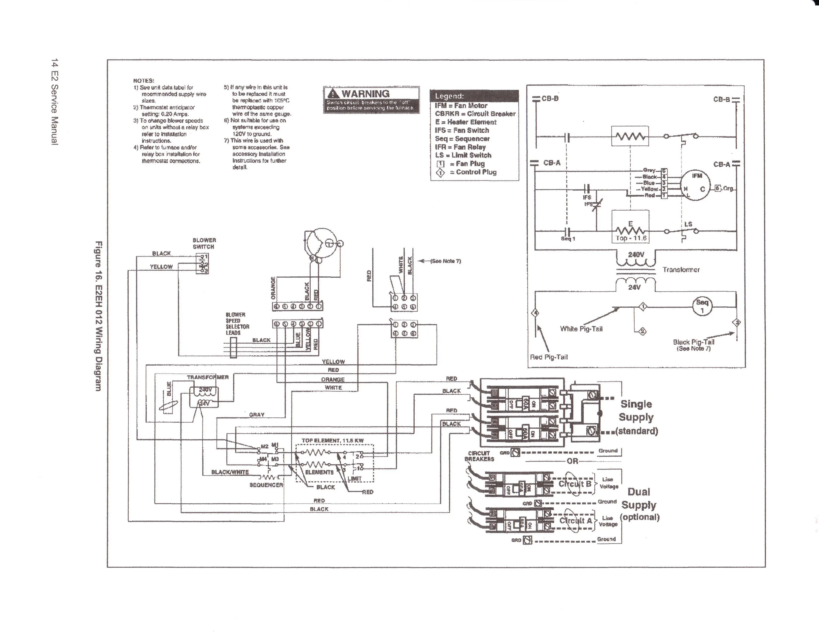 Intertherm Mobile Home Furnace Wiring Diagram Wiring Diagram